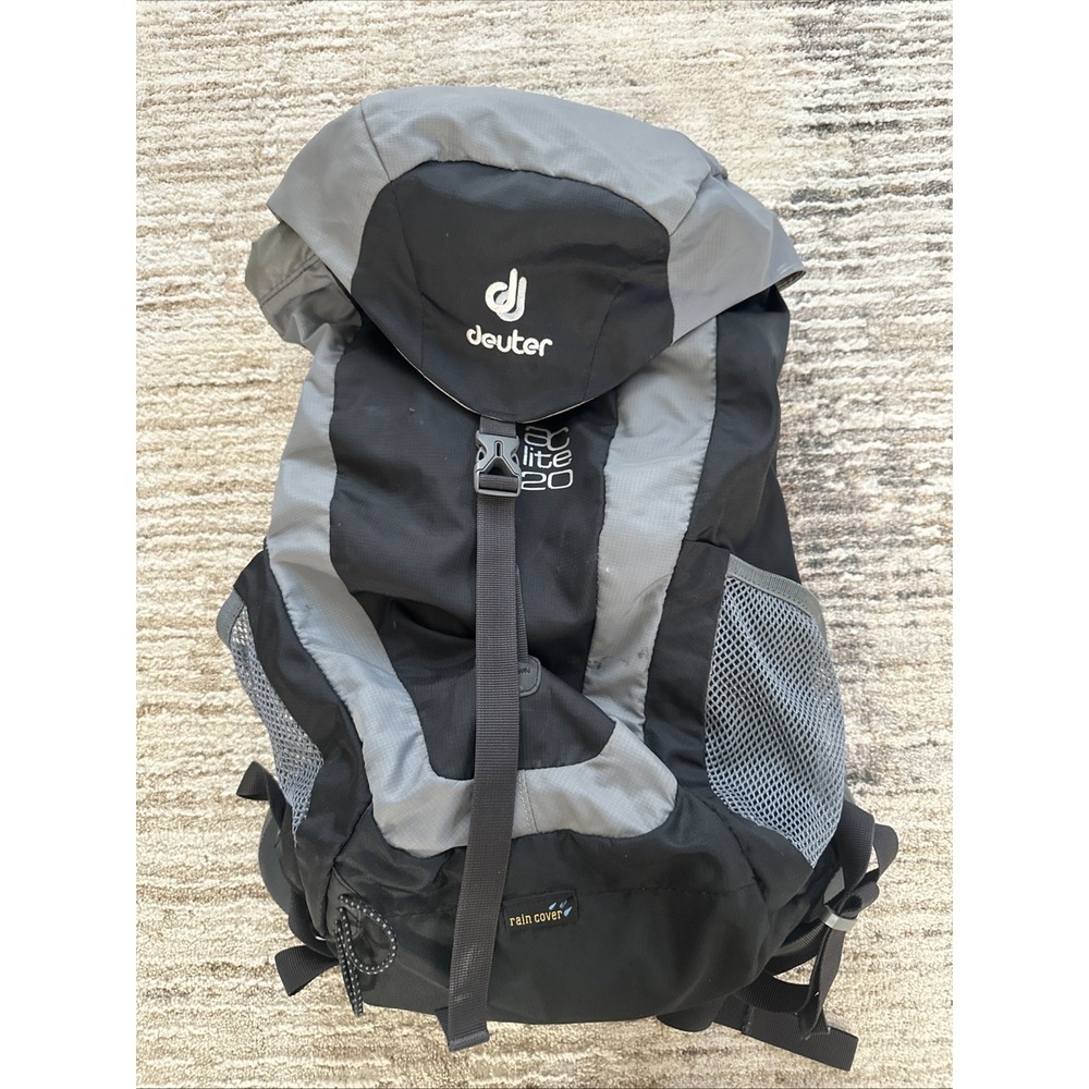 Deuter AC Lite 20L Rucksack Grau Schwarz Aircomfort Wanderrucksack Gray/Black